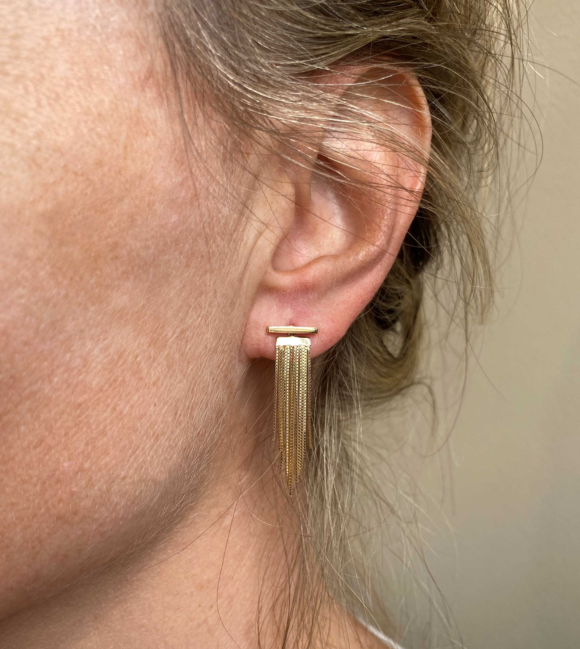 Pendentes de Brincos de Ouro