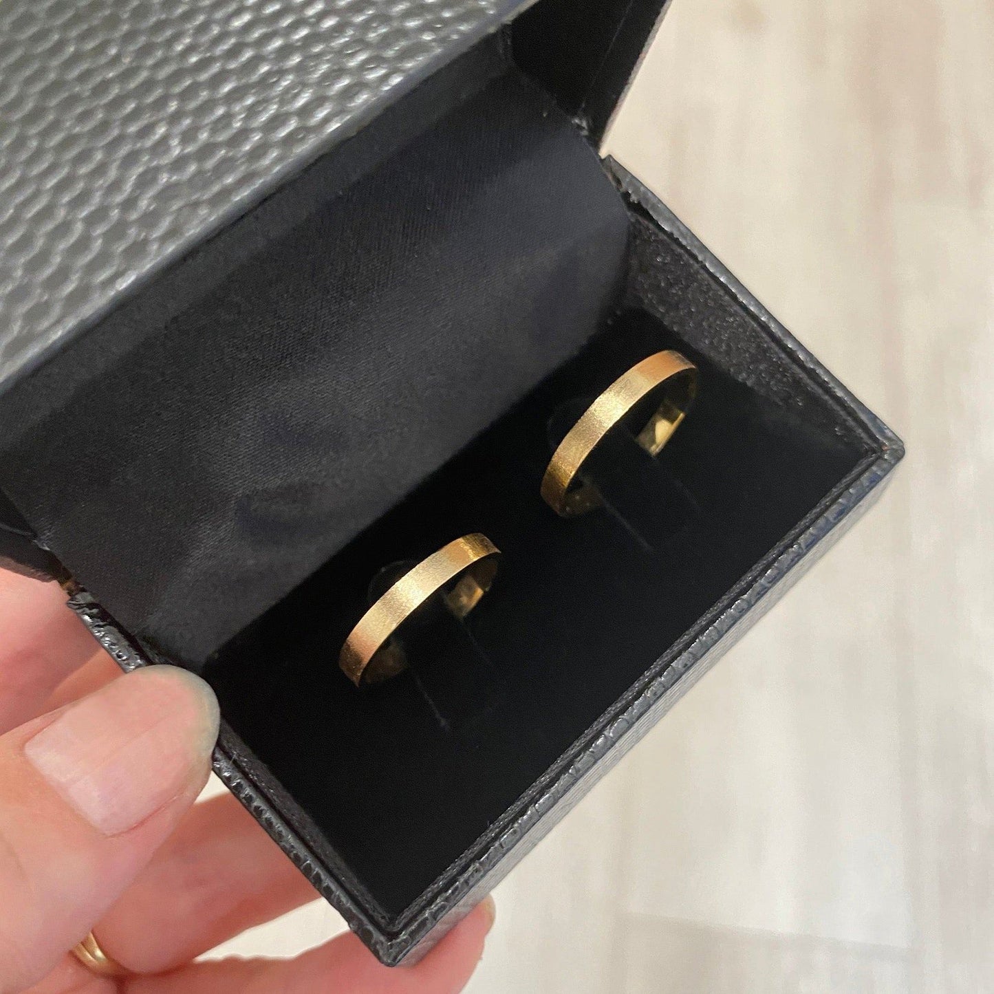 Alianças de Casamento Reta 3mm 18k
