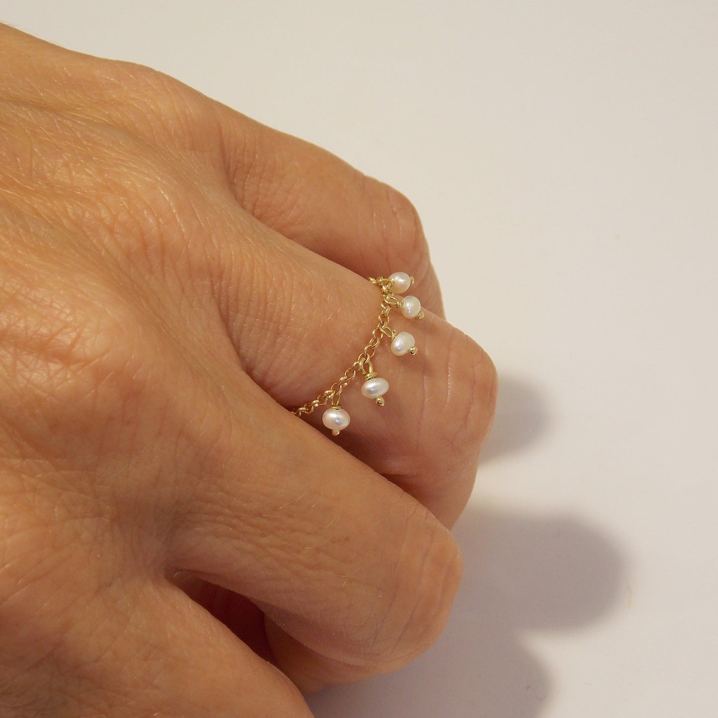 Anel de Corrente Ouro 18k
