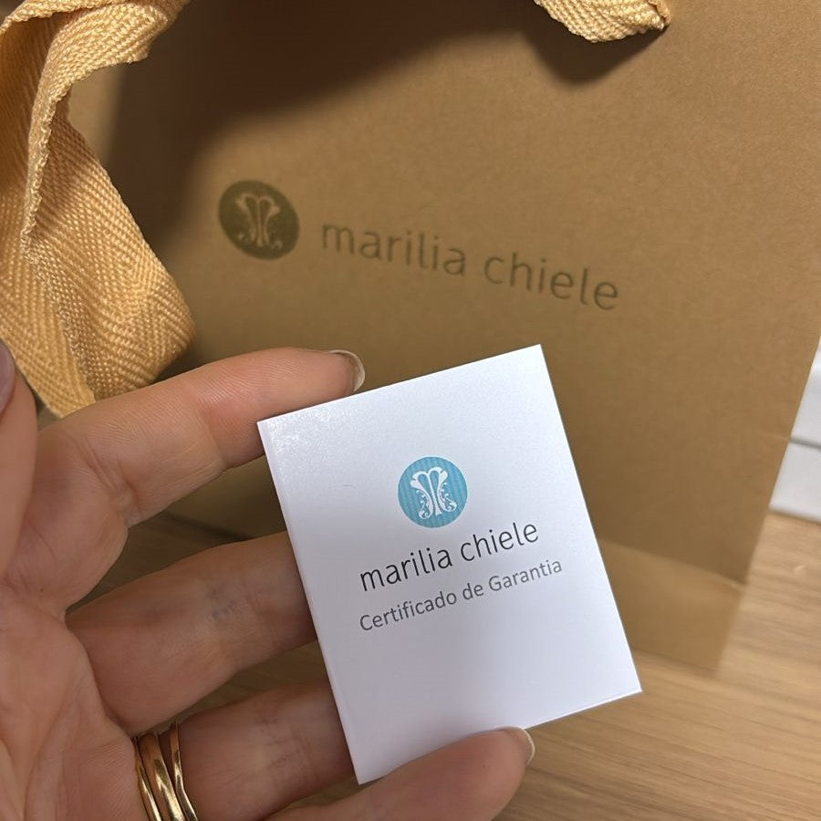 estojo para presente com certificado de garantia
