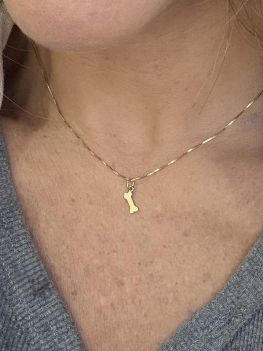 Colar Ossinho Ouro 18k