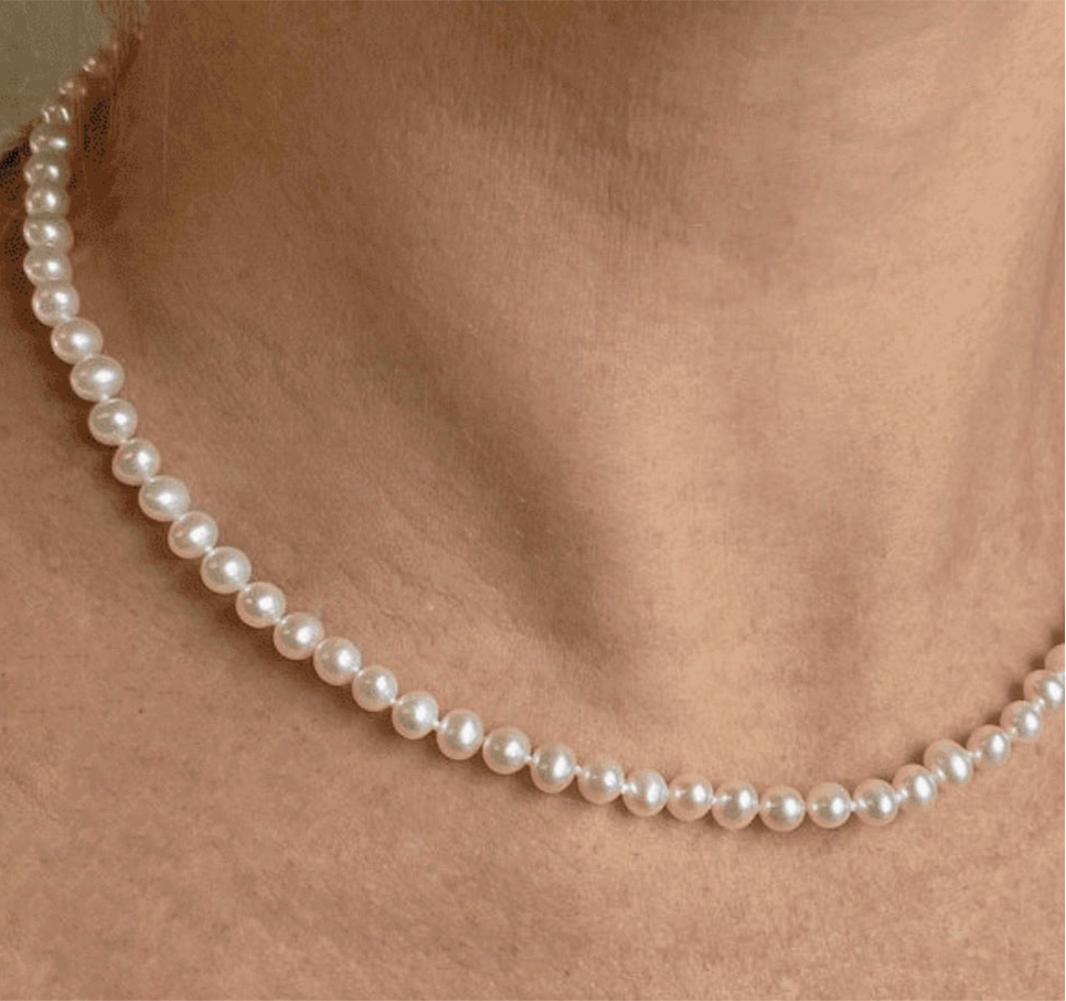 Colarzinho de Pérolas Ouro 18k