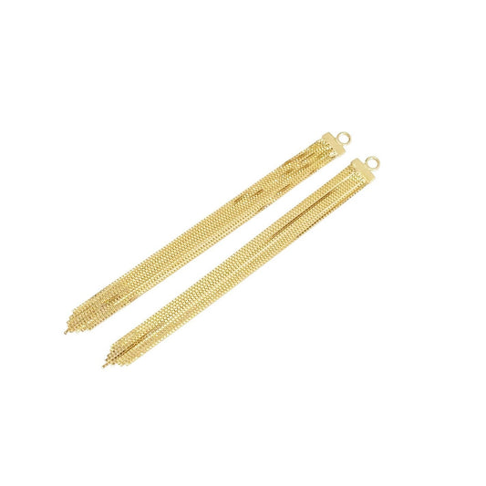 Franja 9 Fios Ouro 18k