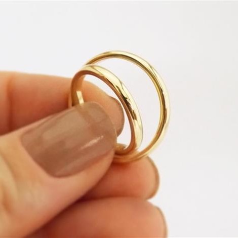 Alianças de Casamento Ouro 18k