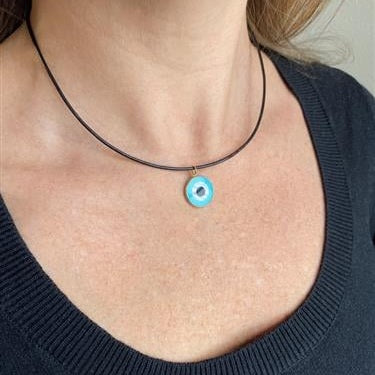 Pingente Olho Grego Ouro 18k