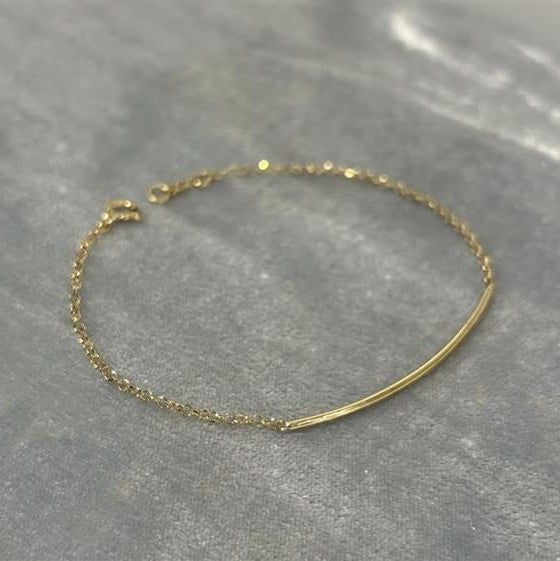 Pulseira Palito Fio Ouro 18k