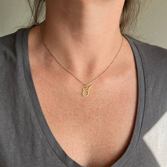 Pingente Chimarrão Ouro 18k