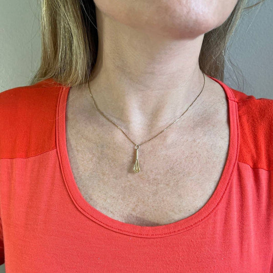 Pingente Fouet Ouro 18k