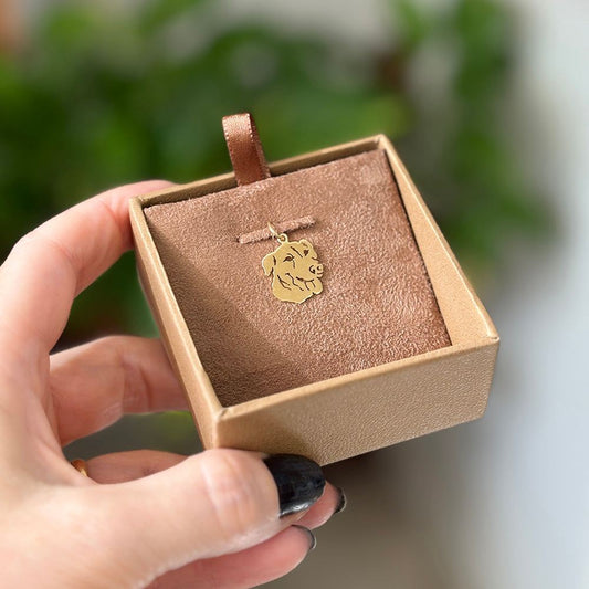 Pingente Pet Vira Lata Ouro 18K