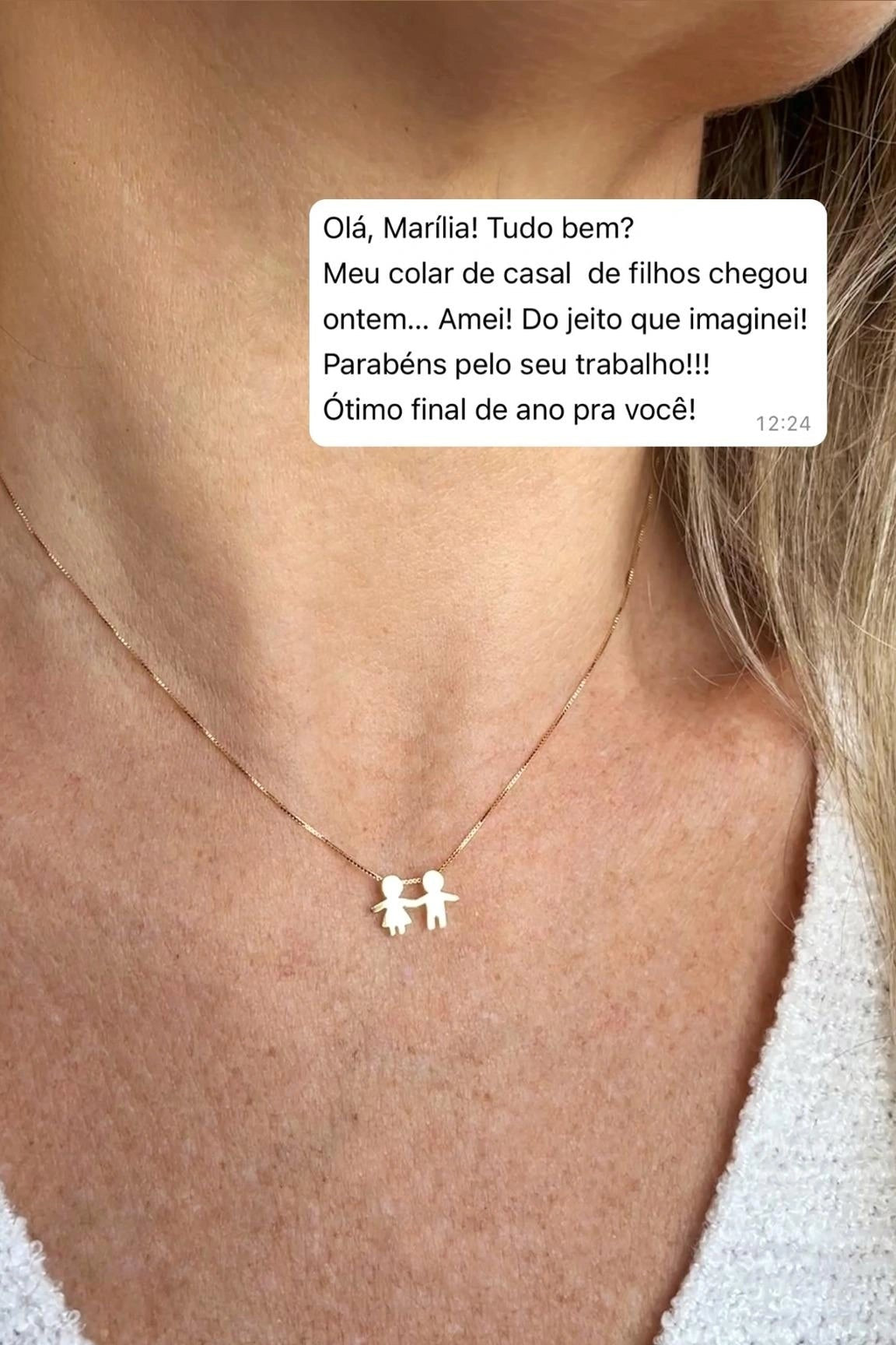 Review de cliente sobre sua compra.