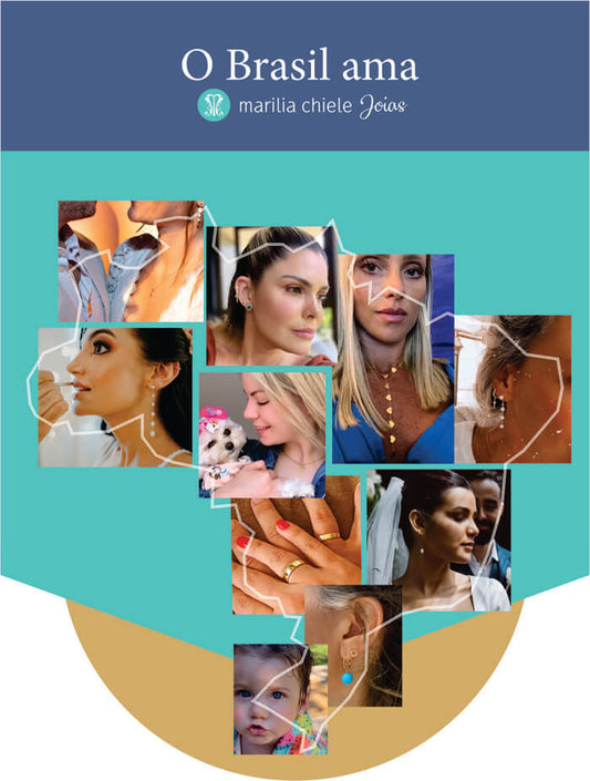 O Brasil AMA Marilia Chiele Joias!