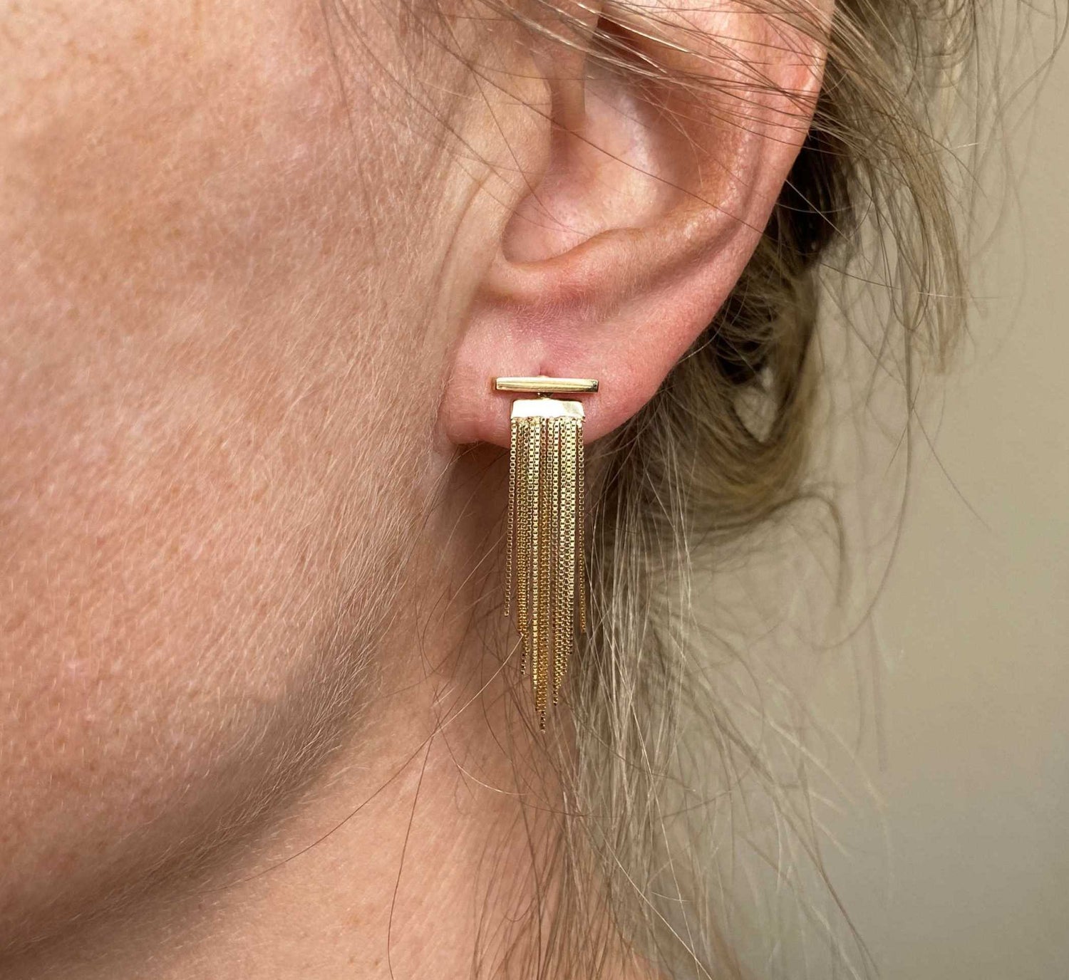 Pendentes de Brincos de Ouro