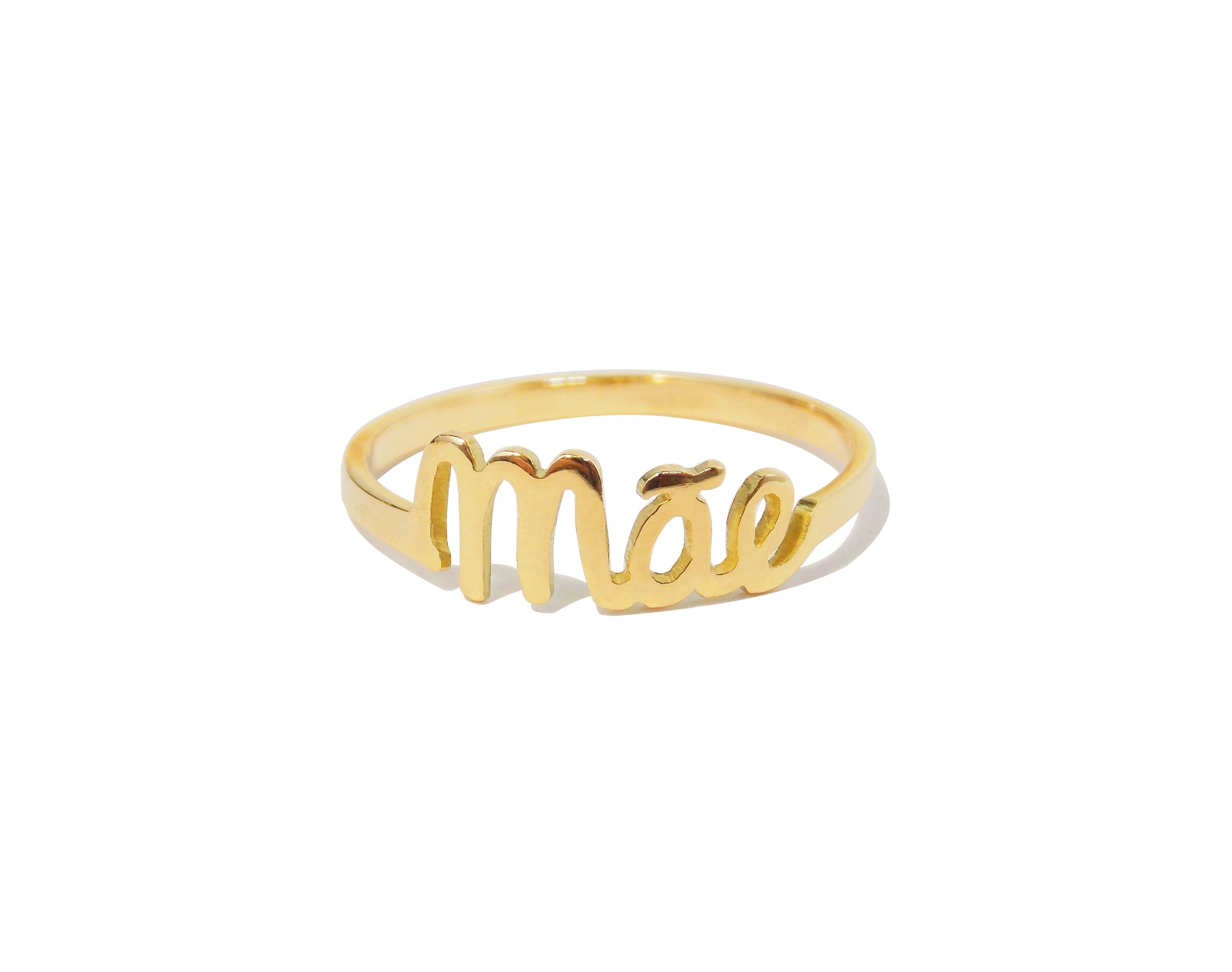 Anéis com Nome em Ouro 18k