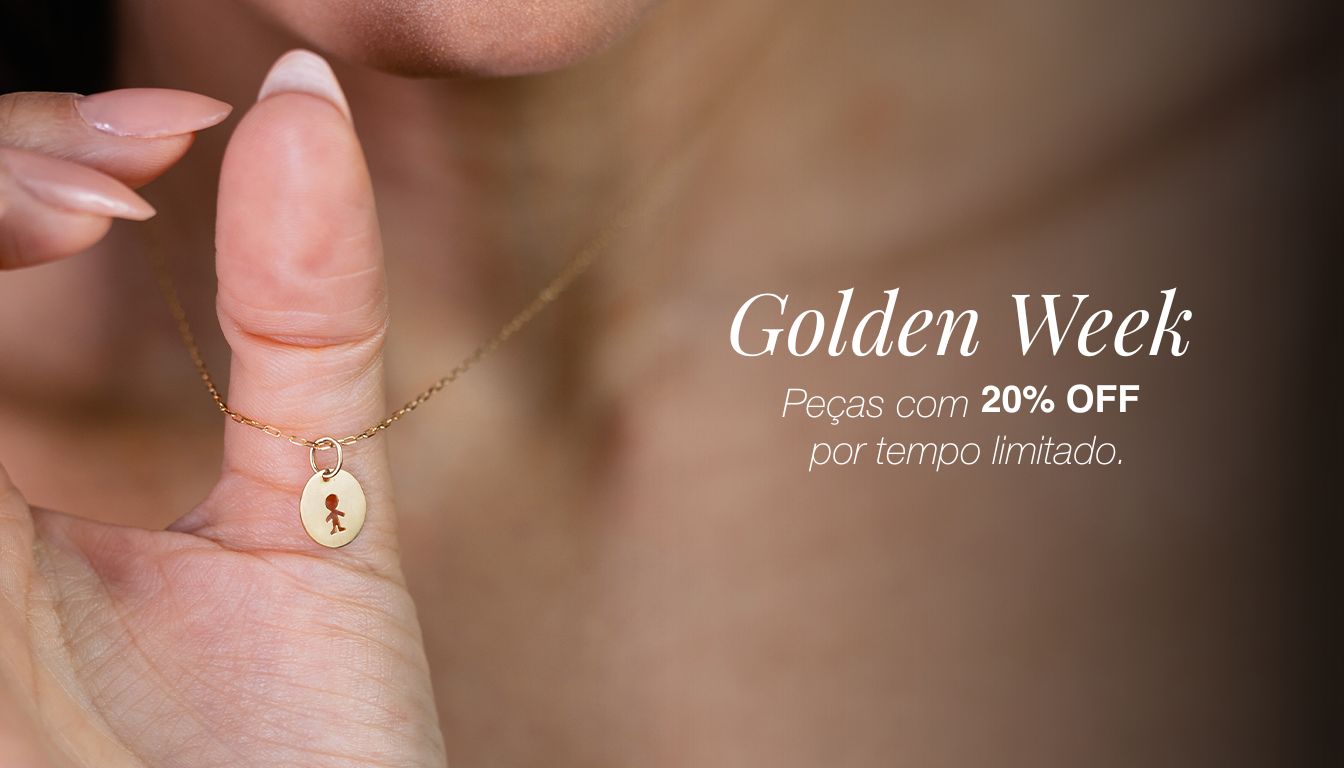 Golden Week | 20% OFF em Peças Selecionadas