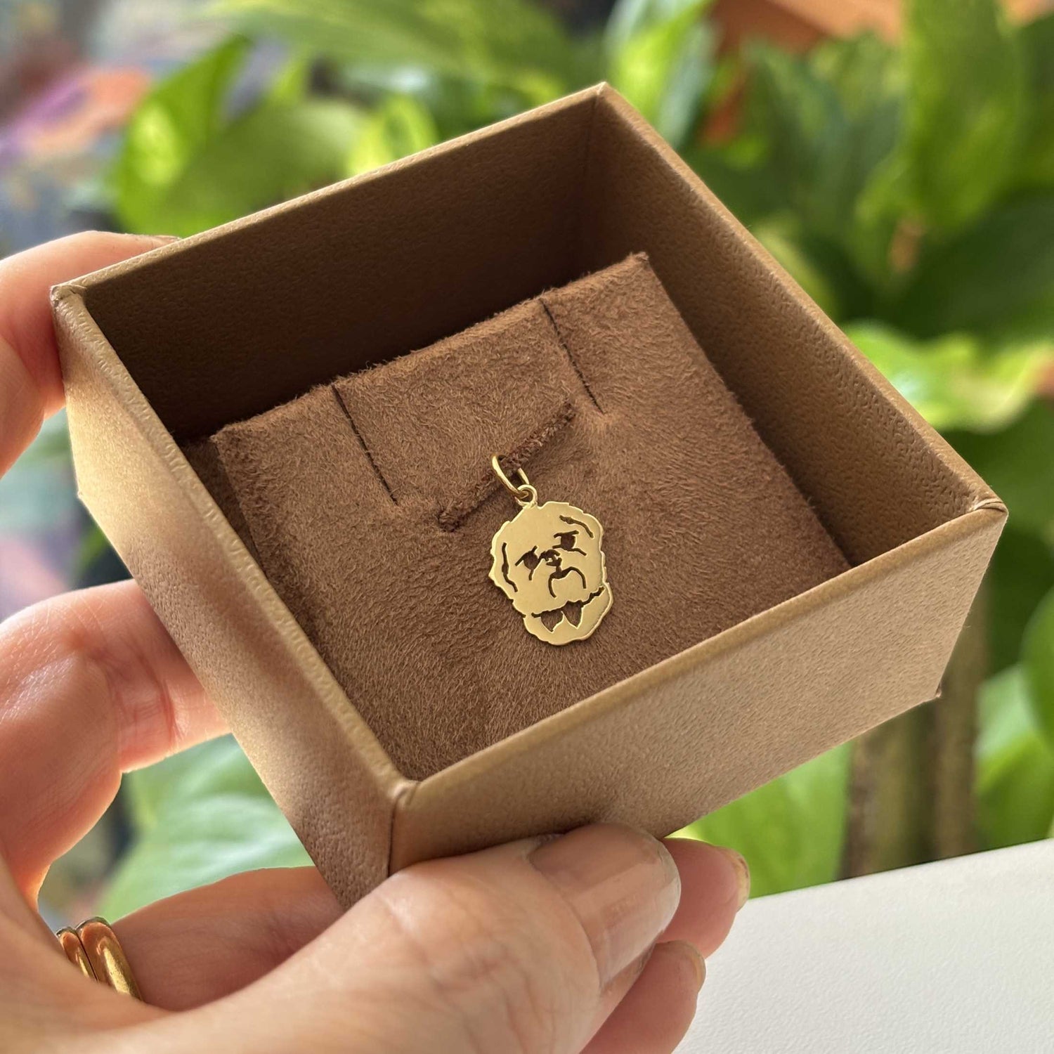 joias pet na embalagem