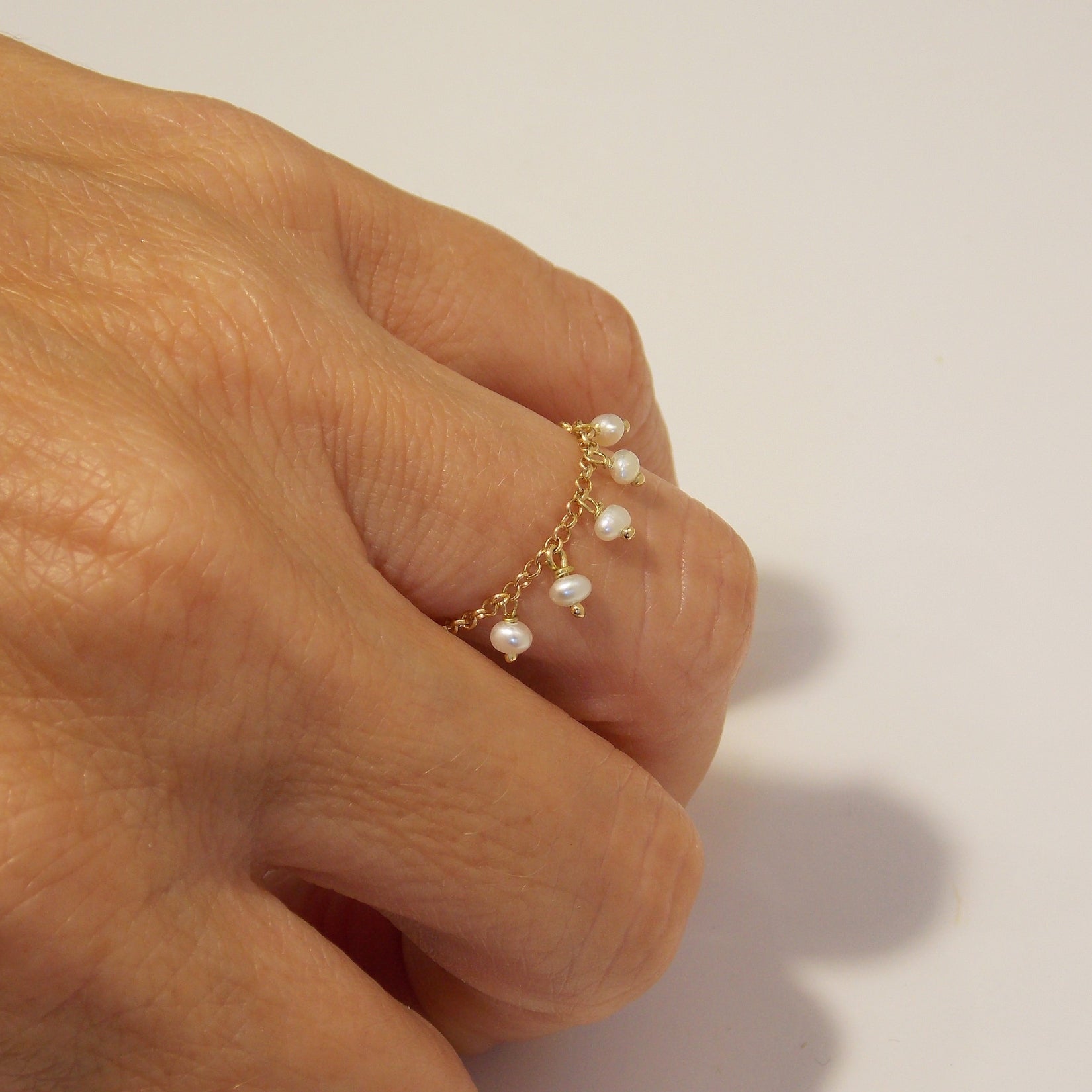 Anel de Corrente Ouro 18k