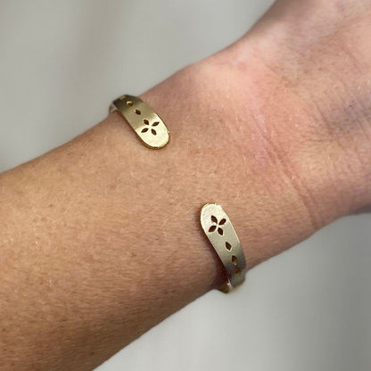 Bracelete de Ouro 18k Orgânico