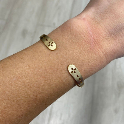 Bracelete de Ouro 18k Orgânico