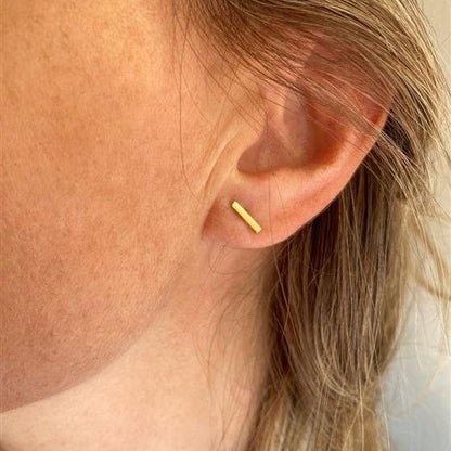 Brinco Barra Palito Ouro 18k
