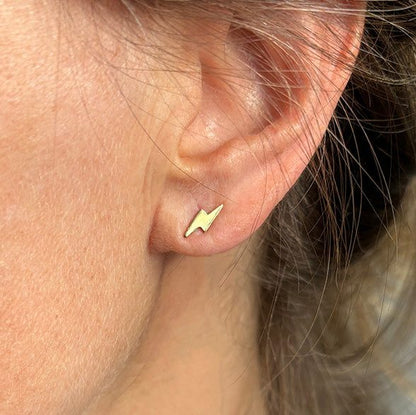 Brinco Raio Ouro 18k