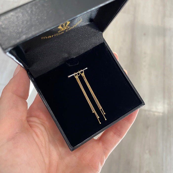 Chuveirinho 3 Fios 4cm Ouro 18k