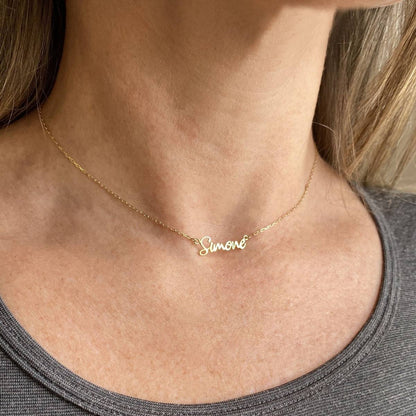 Colar Choker Cartier Nome Ouro 18k