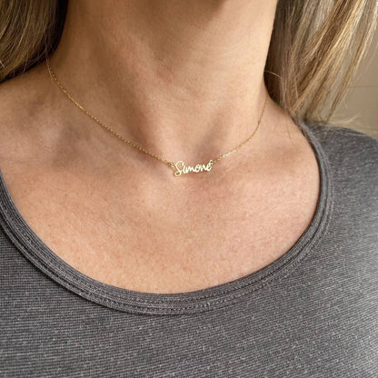 Colar Choker Cartier Nome Ouro 18k