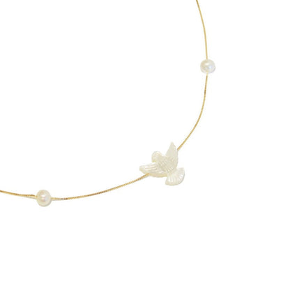 Colar Divino Espírito Santo Ouro 18k