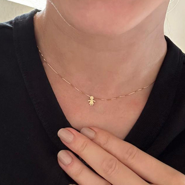 Colar Filha Ouro 18k