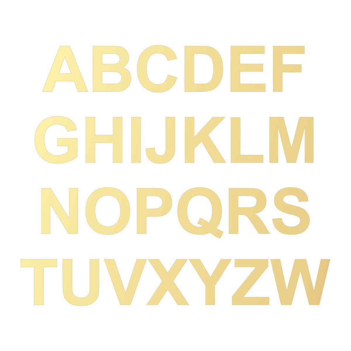 Colar Letra Lateral Ouro 18k