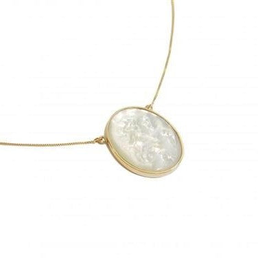 Colar São Jorge Camafeu Ouro 18k