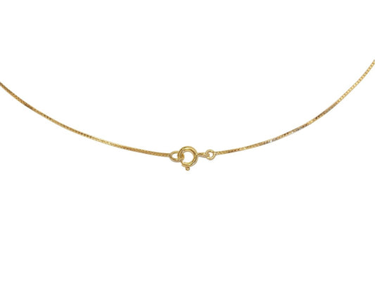 corrente veneziana 0,6mm media em fundo branco