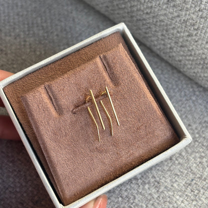 Brinco Earcuff Palito Ouro 18k