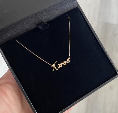 Colar Nome Ouro 18k