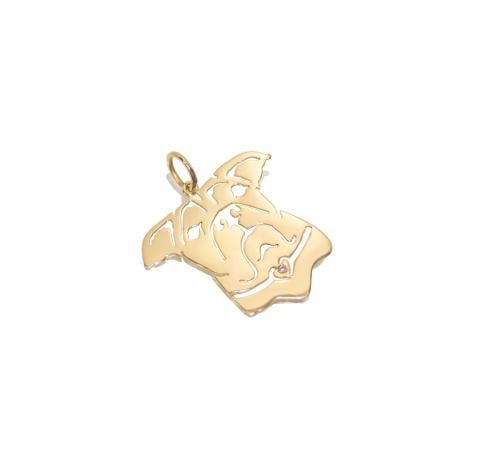 Pingente Pet Boxer Ouro 18k