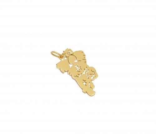 Pingente Pet York Ouro 18K