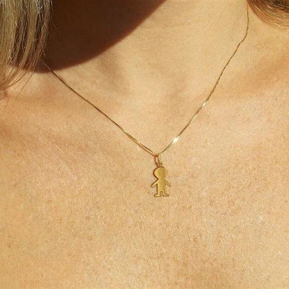 Pingente Menino Ouro 18k