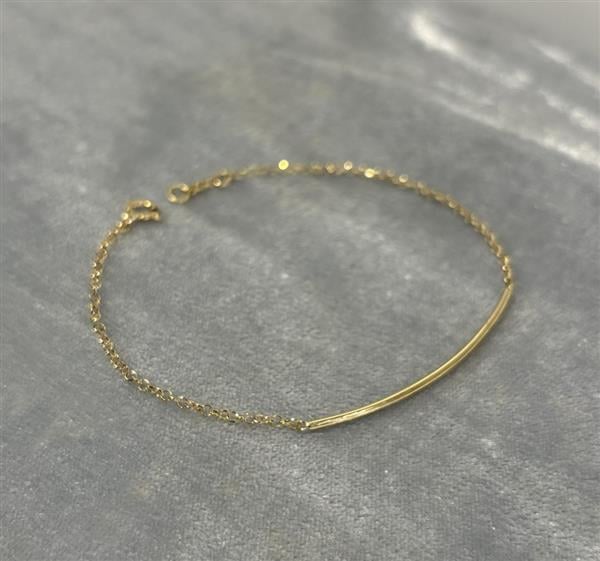 Pulseira Palito Fio Ouro 18k