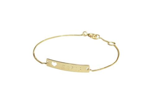 Pulseira Baby Melindrosa Veneziana Ouro 18K