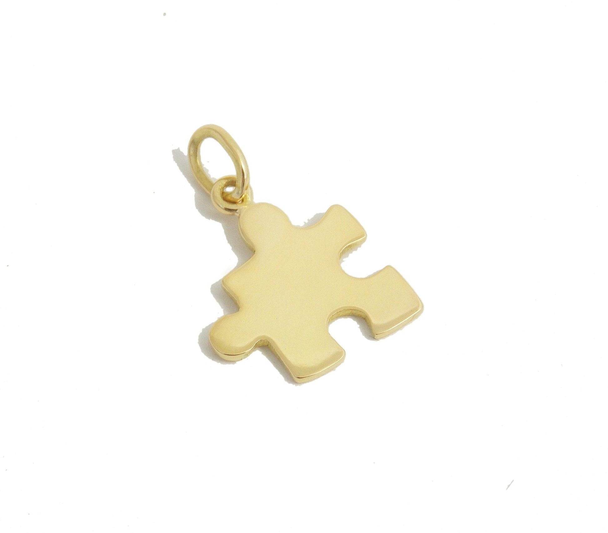 Pingente Autismo Ouro 18k