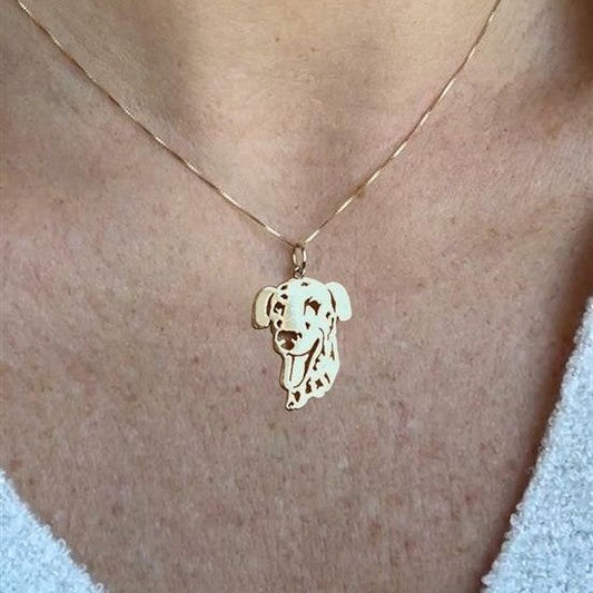 Pingente Dálmata Ouro 18k