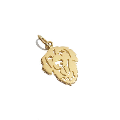 Pingente Golden Retriever Ouro 18k
