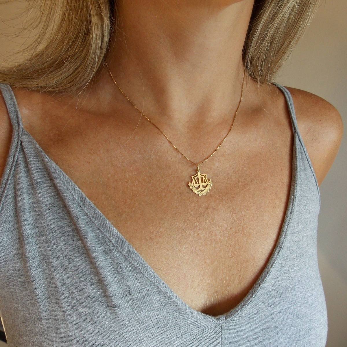 Pingente Nutrição Ouro 18k