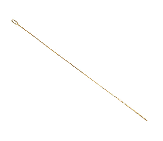 Pingente colar corrente e palito ouro 18k em fundo branco