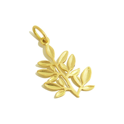 Pingente Arruda Ouro 18k
