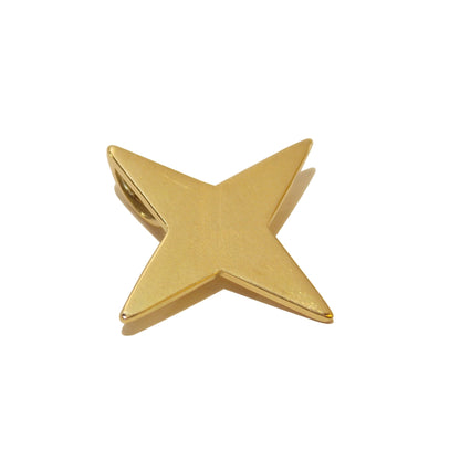 Pingente Estrela 4 Pontas Ouro 18k