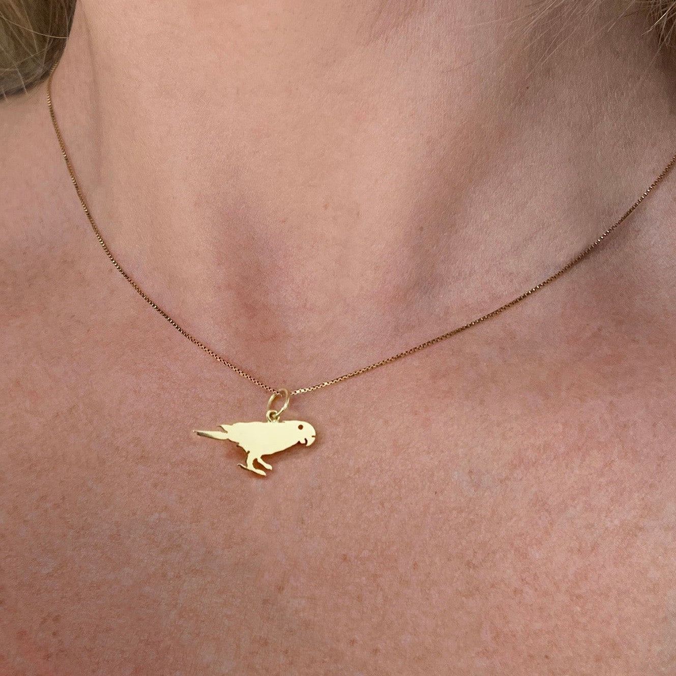 Pingente Maritaca Ouro 18k