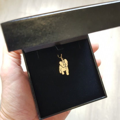 Pingente Yorkshire Ouro 18K Diamantes