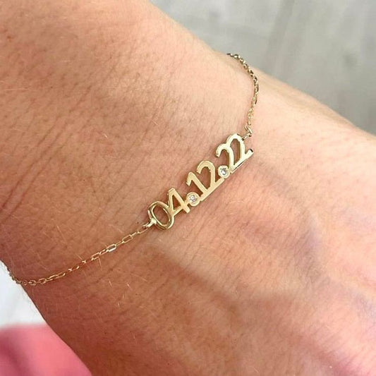 Pulseira de Ouro 18k Data