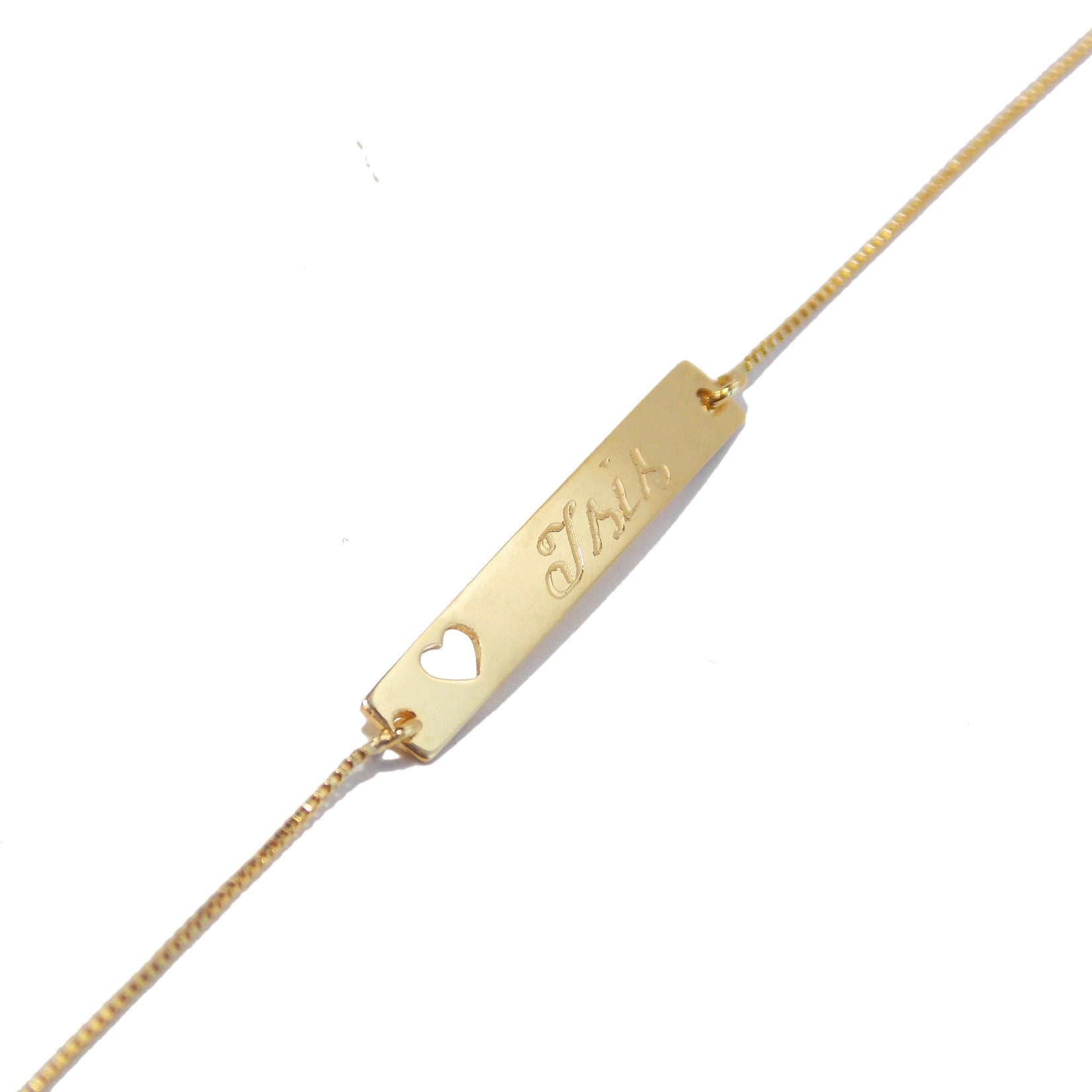 Pulseira de Ouro 18k Melindrosa Adulto